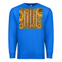 True Royal self reminders with sunflowers Premium Sweatshirt - TumblerDesignByShophia