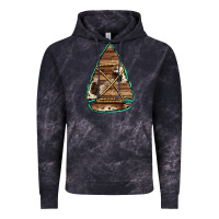 Cloud Black cowhide wooden arrowhead Vintage Hoodie - Jasminsmagicworld