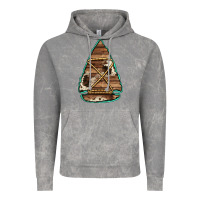 Cloud Rock cowhide wooden arrowhead Vintage Hoodie - Jasminsmagicworld