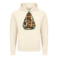 Vintage Artic cowhide wooden arrowhead Vintage Hoodie - Jasminsmagicworld