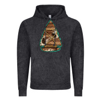 Vintage Black cowhide wooden arrowhead Vintage Hoodie - Jasminsmagicworld