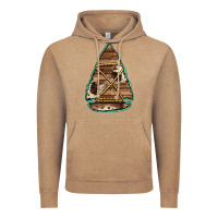 Vintage Coffee cowhide wooden arrowhead Vintage Hoodie - Jasminsmagicworld