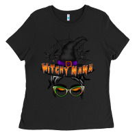 Black witchy nana Ladies Tee - RacoonDesign