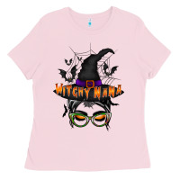 Bubblegum Pink witchy nana Ladies Tee - RacoonDesign