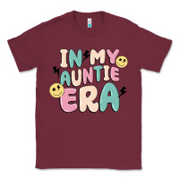 Burgundy in my auntie era Classic Tee - MaliasSmallBusiness