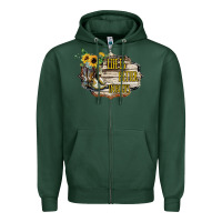 Sports Green life is better in boots Zipper Hoodie - Bettercallsaul