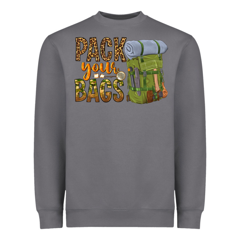 Pack Your Bags Heavyweight Sweatshirt by NancyCooperArtShop | Teevron