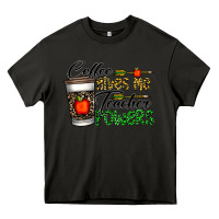 Asphalt coffee gives me teacher powers Heavy Core Tee - CowhideDigitalArt