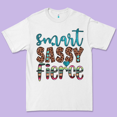 Smart  Sassy Fierce Premium Tee Designed By Jahusdesignshop