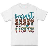 White smart  sassy fierce Premium Tee - JahusDesignShop