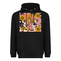 Black cowgirl boots sunflower Heavyweight Hoodie - TumblerDesignByShophia
