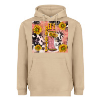Mushroom cowgirl boots sunflower Heavyweight Hoodie - TumblerDesignByShophia