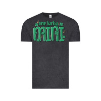 Vintage Black one lucky mini Vintage Tee - MaliasSmallBusiness