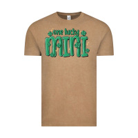 Vintage Coffee one lucky mini Vintage Tee - MaliasSmallBusiness