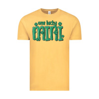 Vintage Mustard one lucky mini Vintage Tee - MaliasSmallBusiness