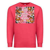 Cardinal life is what you bake it with cowhide Premium Sweatshirt - TumblerDesignByShophia