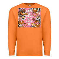 Carrot life is what you bake it with cowhide Premium Sweatshirt - TumblerDesignByShophia