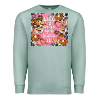 Seafoam life is what you bake it with cowhide Premium Sweatshirt - TumblerDesignByShophia