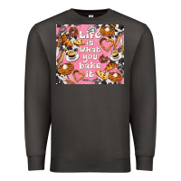 Smoke life is what you bake it with cowhide Premium Sweatshirt - TumblerDesignByShophia