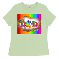 Matcha lgbtq dad and paw Ladies Tee - HRA Design Shop