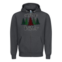 Smoke Merry Christmas Trees Zipper Hoodie - Bettercallsaul