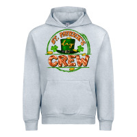 Heather Grey St. Patrick's Day crew Urban Hoodie - FaDigitalArtStudio