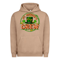 Pigment Burro St. Patrick's Day crew Urban Hoodie - FaDigitalArtStudio