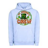 Pigment Grape Ice St. Patrick's Day crew Urban Hoodie - FaDigitalArtStudio