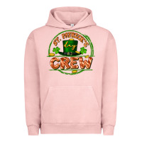 Pigment Salmon St. Patrick's Day crew Urban Hoodie - FaDigitalArtStudio