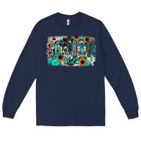 Navy senior2022 Long Sleeve Tee - JahusDesignShop