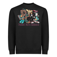 Black pca patient care assistant western Heavyweight Sweatshirt - NancyCooperArtShop