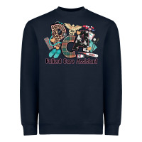 Navy pca patient care assistant western Heavyweight Sweatshirt - NancyCooperArtShop
