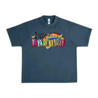 Midnight Navy i am enough lgbt Urban Heavy Tee - MaliasSmallBusiness