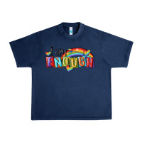 Navy i am enough lgbt Urban Heavy Tee - MaliasSmallBusiness