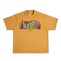 Peanut Butter i am enough lgbt Urban Heavy Tee - MaliasSmallBusiness