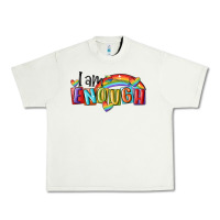Pistachio i am enough lgbt Urban Heavy Tee - MaliasSmallBusiness
