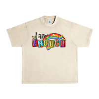 Sandshell i am enough lgbt Urban Heavy Tee - MaliasSmallBusiness