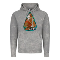 Cloud Rock cowhide rusty arrowhead Vintage Hoodie - Jasminsmagicworld