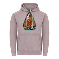 Vintage Zinc cowhide rusty arrowhead Vintage Hoodie - Jasminsmagicworld