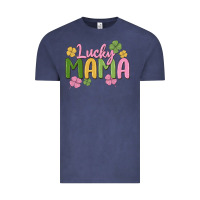 Vintage Denim lucky mama Vintage Tee - MaliasSmallBusiness