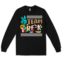Black team pre k Long Sleeve Tee - NancyCooperArtShop