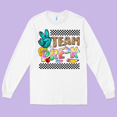 Team Pre K Long Sleeve Tee Designed By Nancycooperartshop