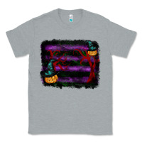 Heather Grey halloween witch hat backround Classic Tee - RanaPortraitStore