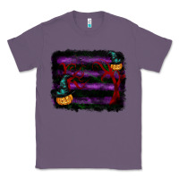 Lavender halloween witch hat backround Classic Tee - RanaPortraitStore
