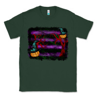 Sports Green halloween witch hat backround Classic Tee - RanaPortraitStore
