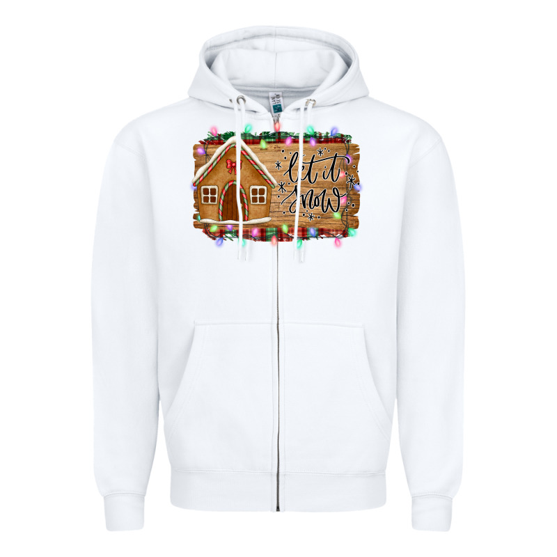 Let It Snow Zipper Hoodie by Bettercallsaul | Teevron