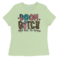 Matcha boom bitch Ladies Tee - CowhideDigitalArt