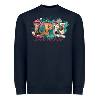 Navy lpn licensed practical nurse western Heavyweight Sweatshirt - NancyCooperArtShop