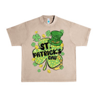 French Oak st. patrick's day shamrock Urban Heavy Tee - MaliasSmallBusiness