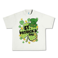 Pistachio st. patrick's day shamrock Urban Heavy Tee - MaliasSmallBusiness